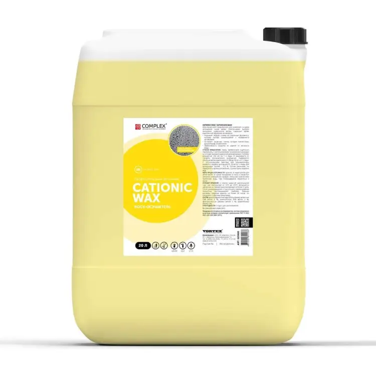 Концентрированный воск для сушки и защиты кузова автомобиля Complex CATIONIC WAX 115920