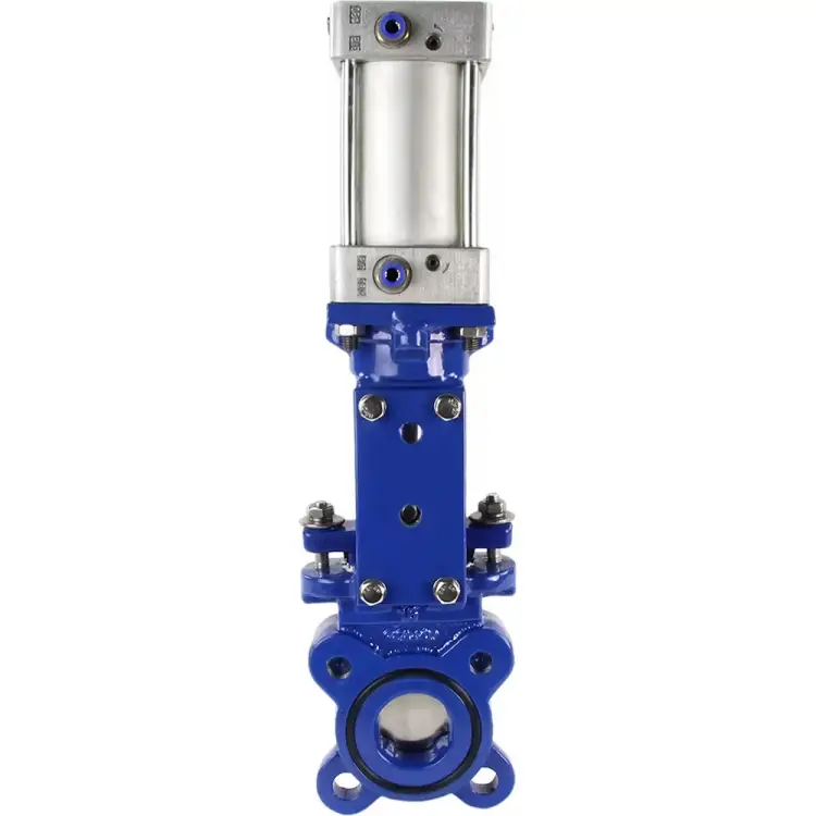 Шиберная задвижка DN.ru GGG40-SS304-EPDM-2W-DA D040-03046