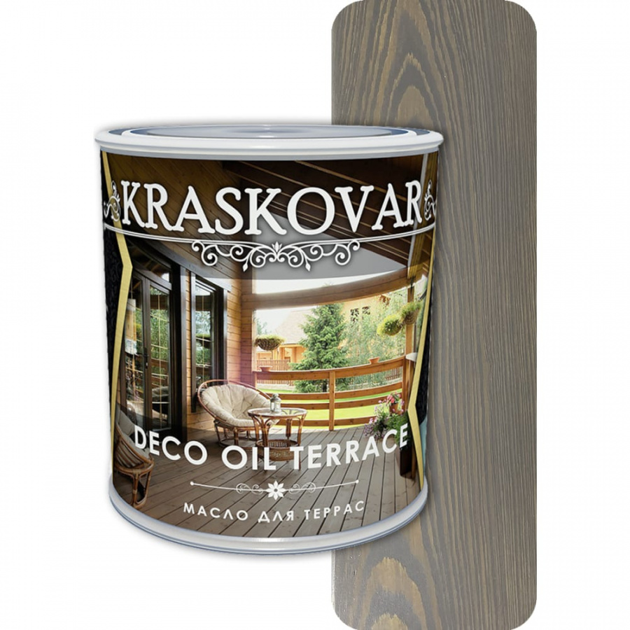 Масло для террас Kraskovar Deco Oil Terrace