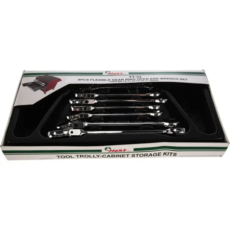 Набор трещоточных ключей HANS TT-33 Набор трещоточных ключей HANS TT-33