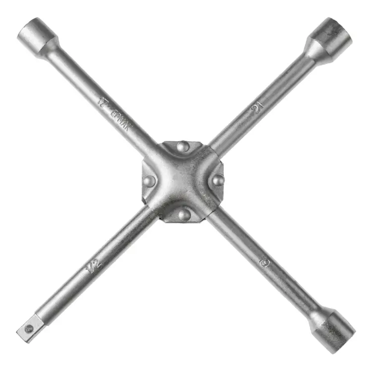 Усиленный крестовой баллонный ключ ЕРМАК 766-079