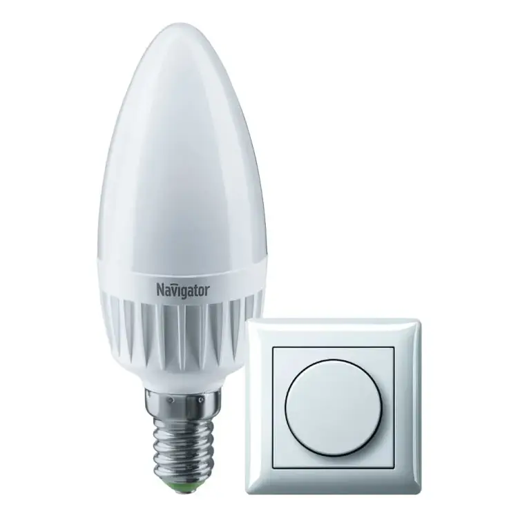 Лампа Navigator NLL-C37-7-230-4K-E14-FR-DIMM 61380