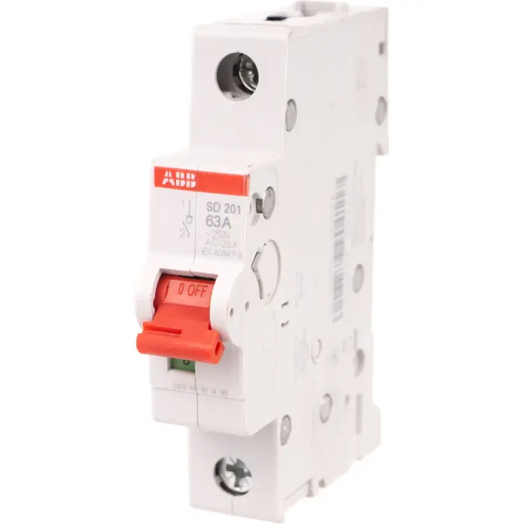 Однополюсной рубильник ABB SD201/63 2CDD281101R0063