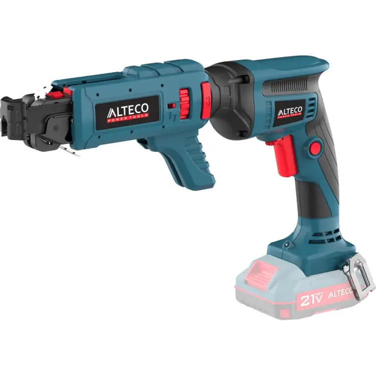 Бесщеточный аккумуляторный ленточный шуруповерт для гипсокартона ALTECO CBS 21-55 BL Solo 78004 Бесщеточный аккумуляторный ленточный шуруповерт для гипсокартона ALTECO CBS 21-55 BL Solo 78004