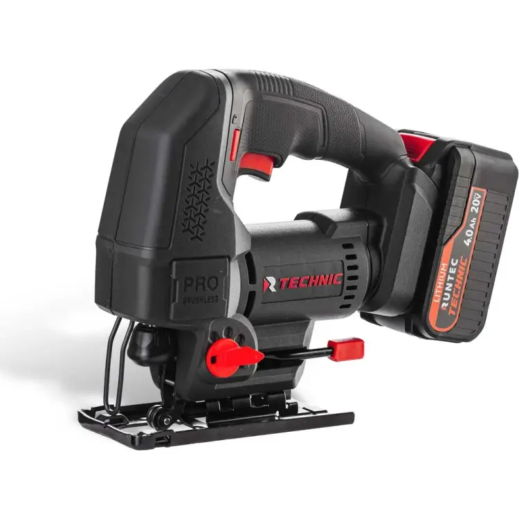 Аккумуляторный лобзик RUNTEC 20В, 2x4Ач, 700Вт RT-SJ700T