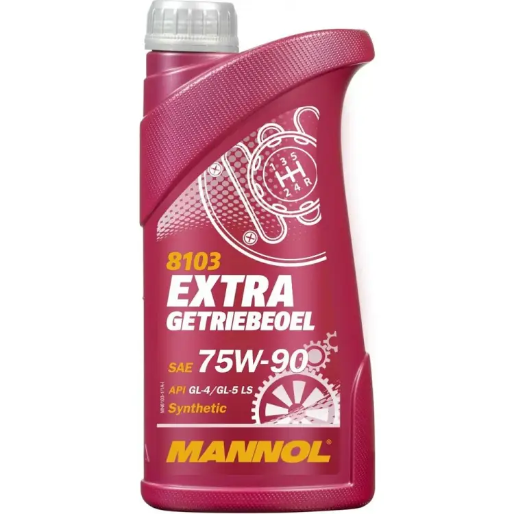 Синтетическое трансмиссионное масло MANNOL EXTRA GETRIEBEOEL 75W90 1304