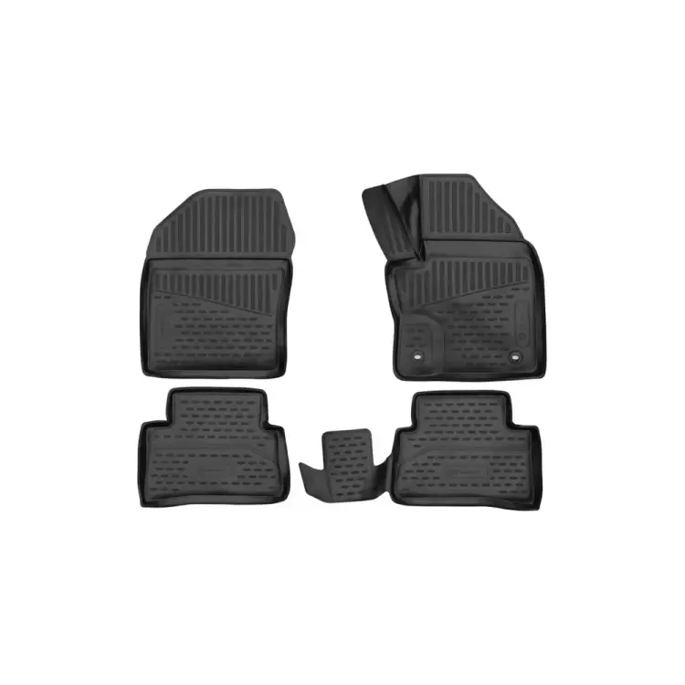 Коврики в салон 3d , подходит для TOYOTA Hilux, 2016-, двойная кабина, АКПП, П.Р. (ЮАР), ELEMENT ELEMENT3D48153210k