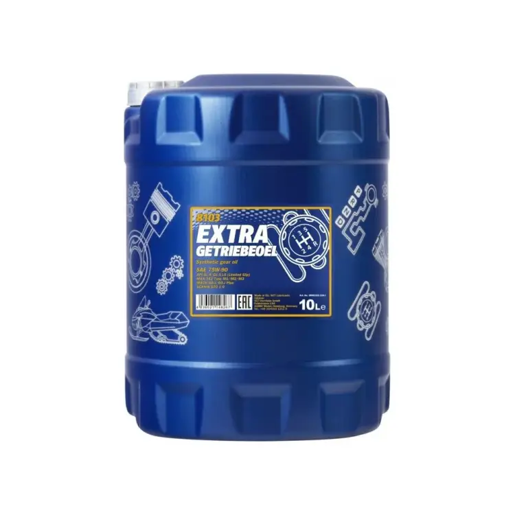 Синтетическое трансмиссионное масло MANNOL EXTRA GETRIEBEOEL 75W-90 1305