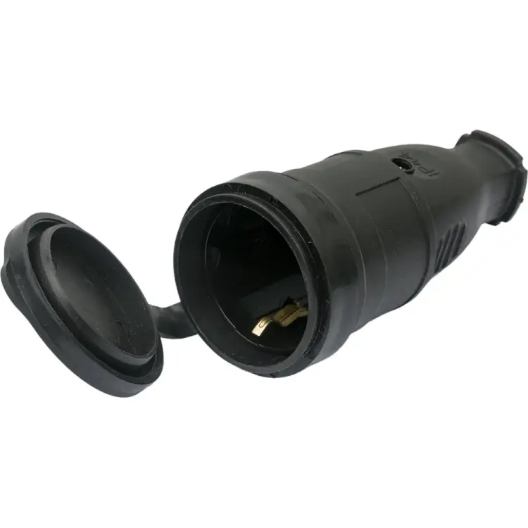 Переносная каучуковая розетка Smartbuy SBE-16-S07-R