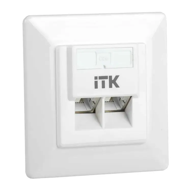 Внутренняя информационная розетка IEK ITK CS2-1C06U-2-1