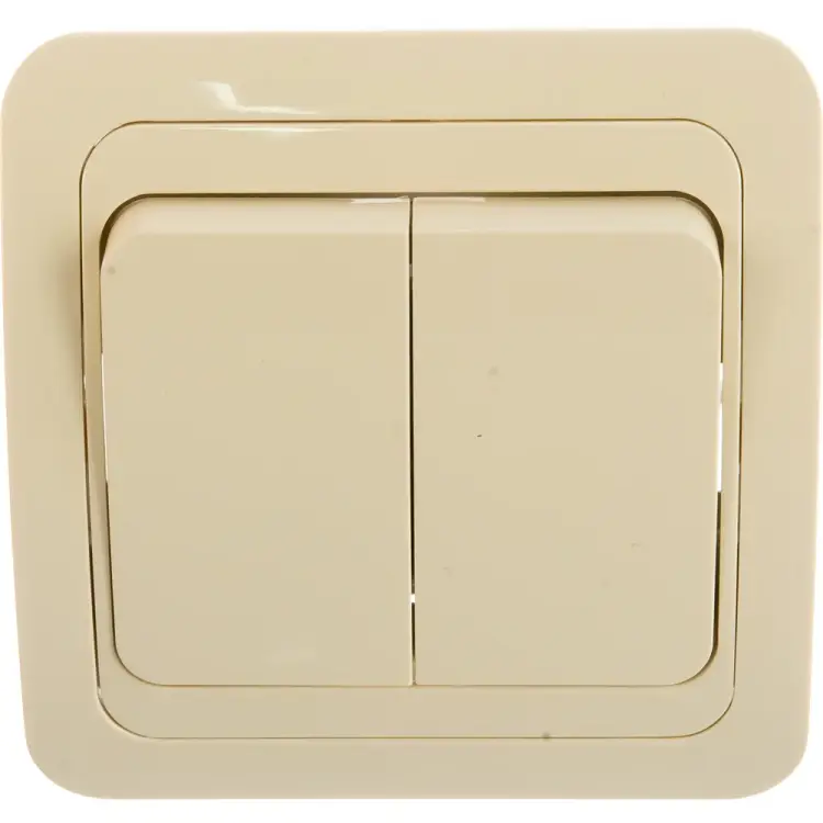 Двухклавишный выключатель UNIVersal Валери Б-В0023