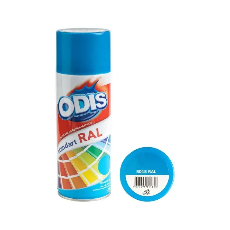 Краска-спрей ODIS standart 5015ral Краска-спрей ODIS standart 5015ral