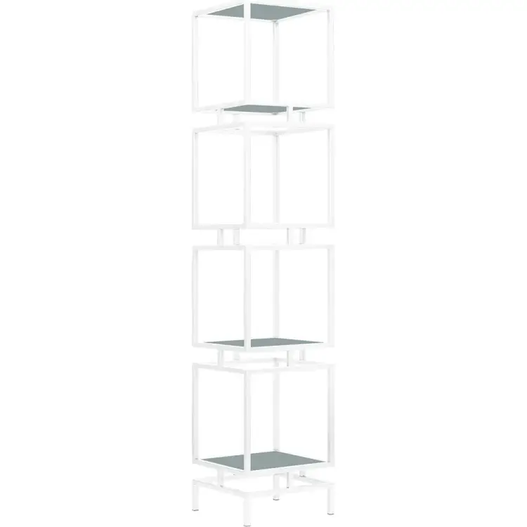 Стеллаж GreenWeen CUBIC-4 GW-CUBIC-4-W-LD-GM