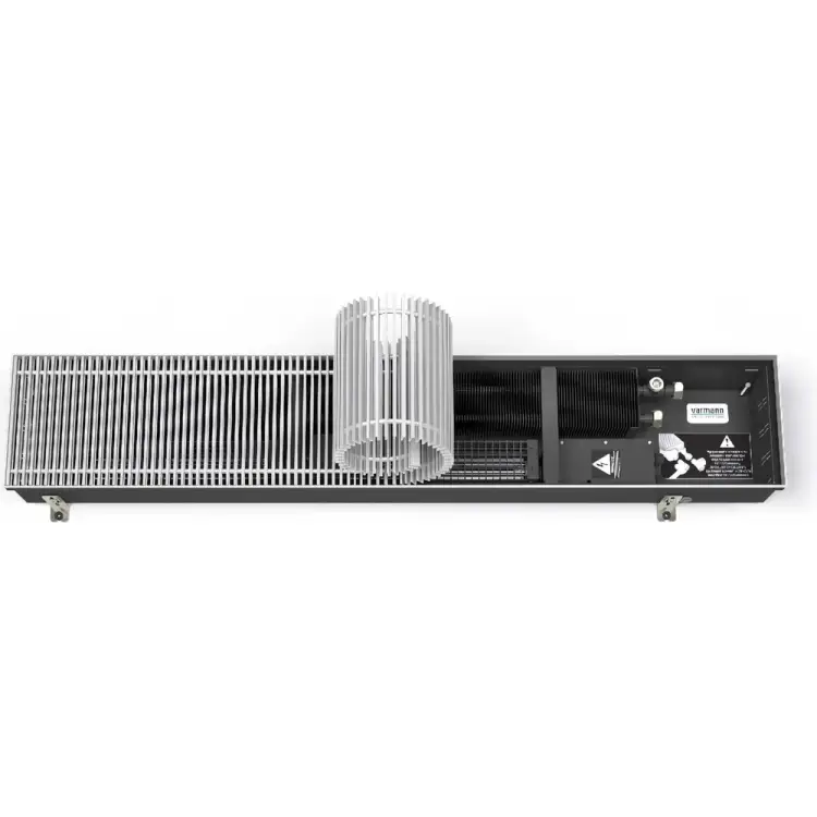 Встраиваемый в пол конвектор Varmann Qtherm Q 230.75.1750 RR U EV1 Встраиваемый в пол конвектор Varmann Qtherm Q 230.75.1750 RR U EV1