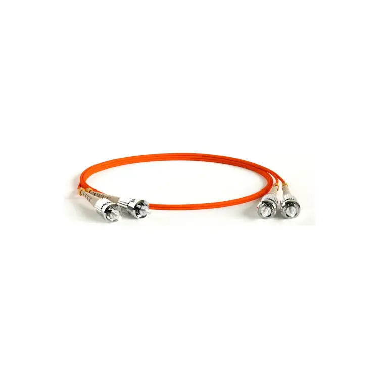 Волоконно-оптический патч-корд Hyperline FC-D2-62-ST/PR-ST/PR-H-1M-LSZH-OR 239537