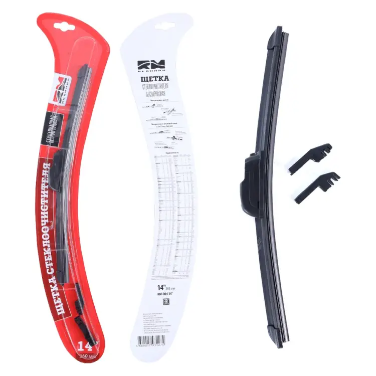 Бескаркасная щетка стеклоочистителя REDMARK RM00414