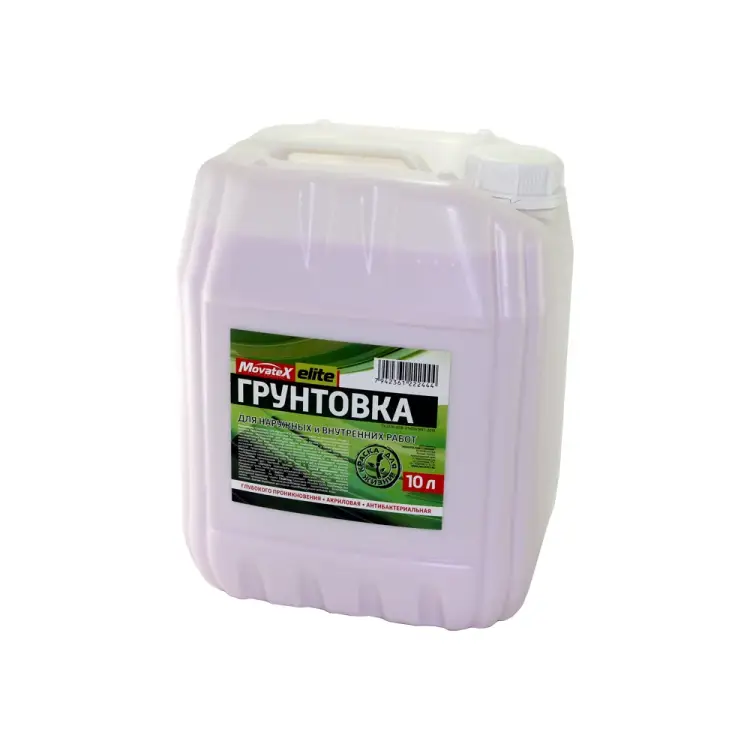 Грунтовка для наружных и внутренних работ Movatex elite Т11910