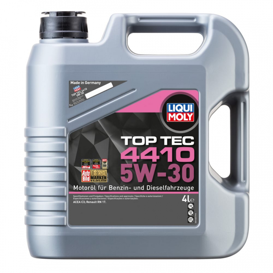НС-синтетическое моторное масло LIQUI MOLY Top Tec 4410 5W-30 C3