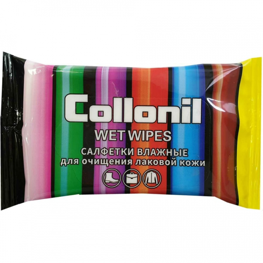 Влажные салфетки для лаковой кожи Collonil WWS15