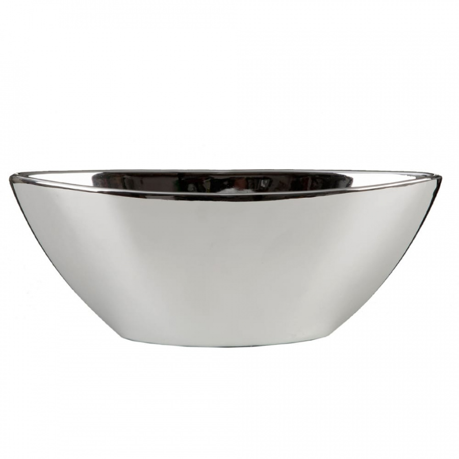 Керамическое кашпо SCHEURICH 431 Mirror Silver