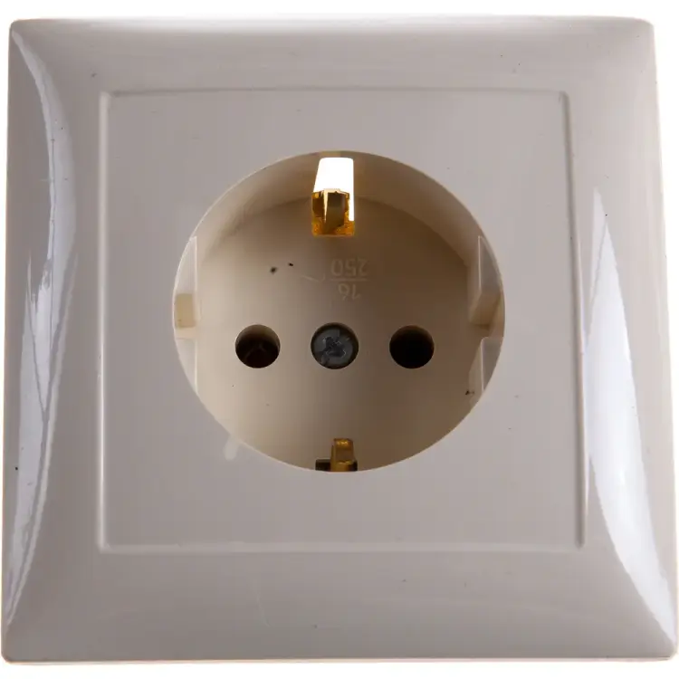 Одноместная розетка Кунцево-Электро СЕЛЕНА РС16-370 8146