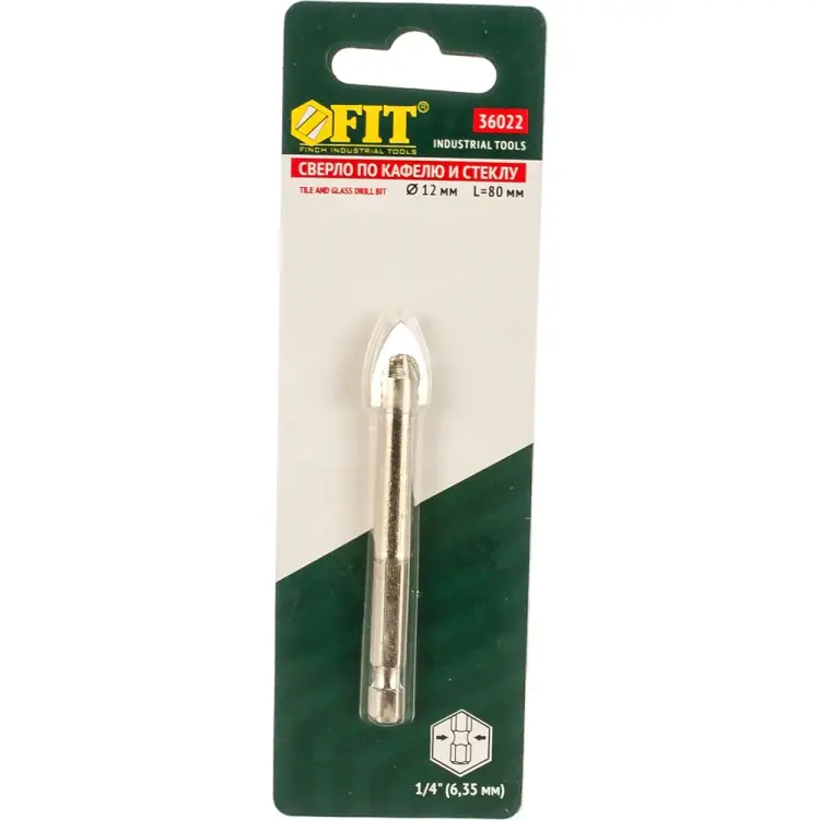 Карбидные коронки для стекла/кафеля FIT 36022