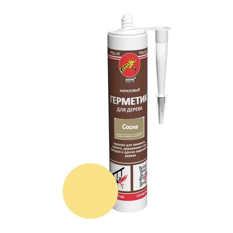 Силиконизированный герметик Poli-R 12839