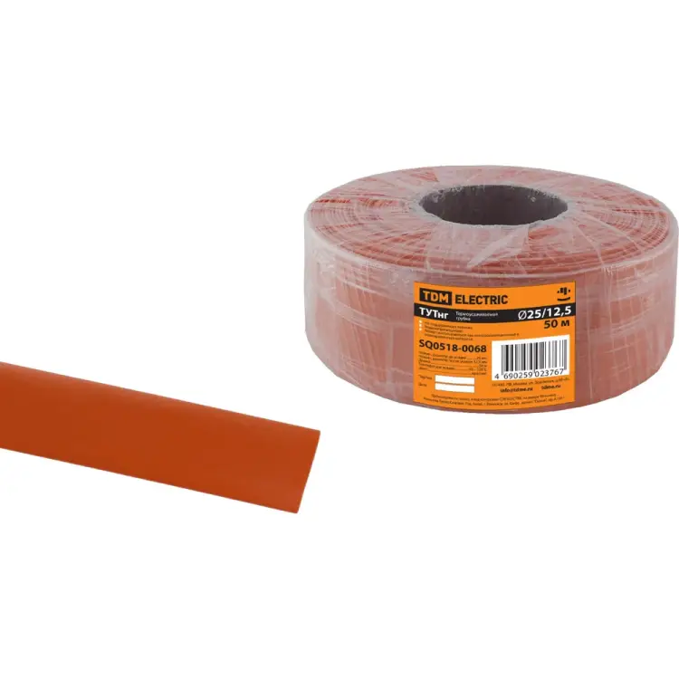 Термоусаживаемая трубка TDM ELECTRIC ТУТнг 25/12,5 SQ0518-0068