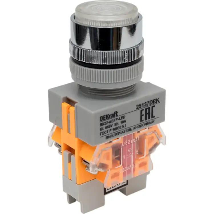 Кнопочный выключатель DEKraft ВК22 25137DEK