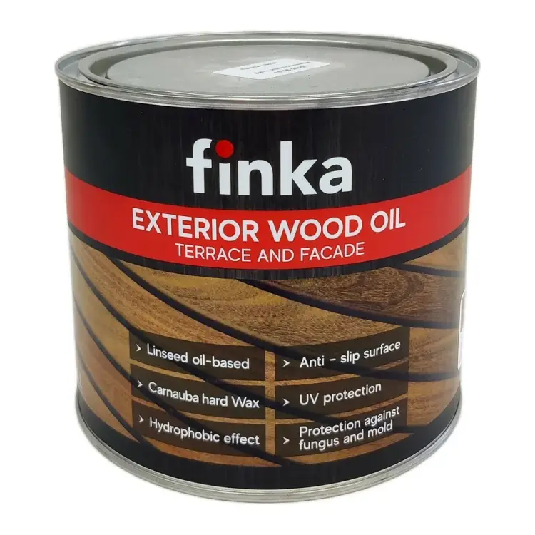 Масло для террас и фасадов Finka Exterior Wood Oil Мerbau FO-22M