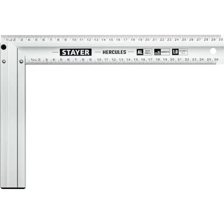 Жесткий столярный угольник STAYER Hercules 3432-30