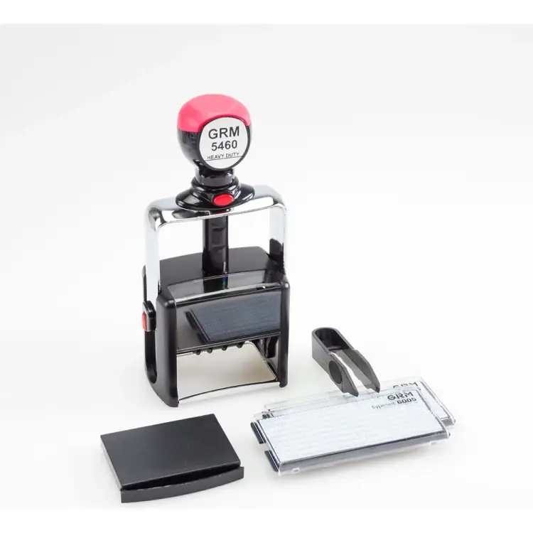 Русский самонаборный датер GRM 5460 Dater Type Metal 120200205
