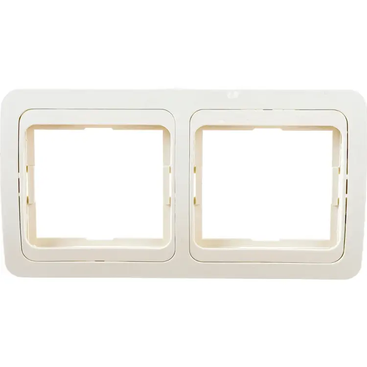 Горизонтальная двухместная рамка UNIVersal Валери Б-ВР002Г