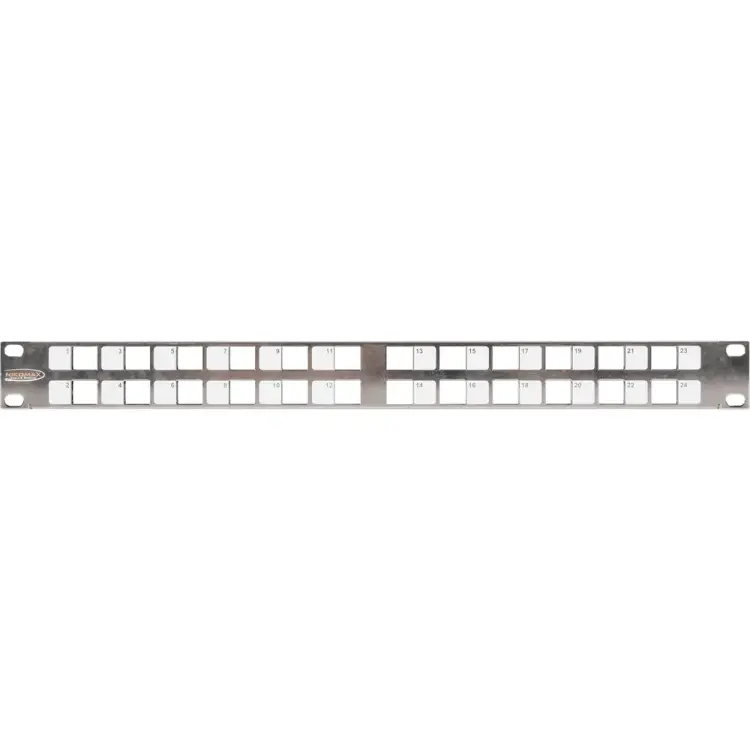 Коммутационная коммутационная панель NIKOMAX NMC-RP24-BLANK-AN-1U-MT Коммутационная коммутационная панель NIKOMAX NMC-RP24-BLANK-AN-1U-MT