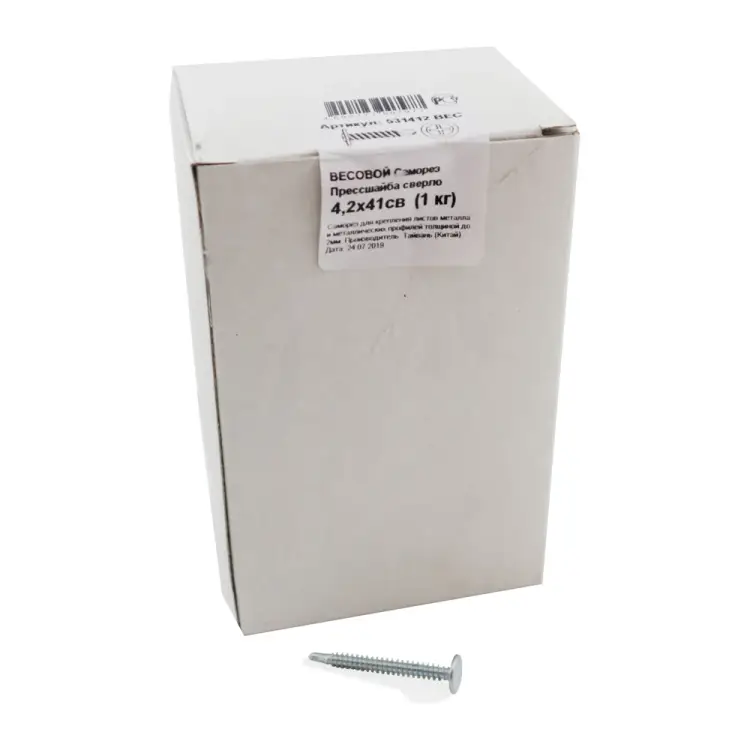 Саморез крепежная техника 4,2х41 (1 кг) 531412 ВЕС