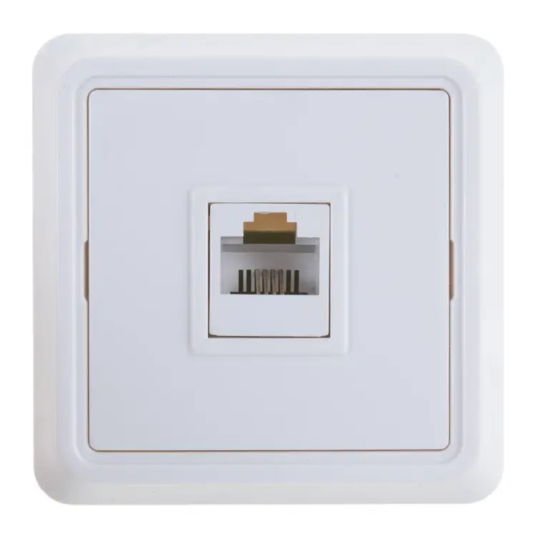 Одноместная телефонная розетка IEK ОКТАВА ETO10-K01-DC