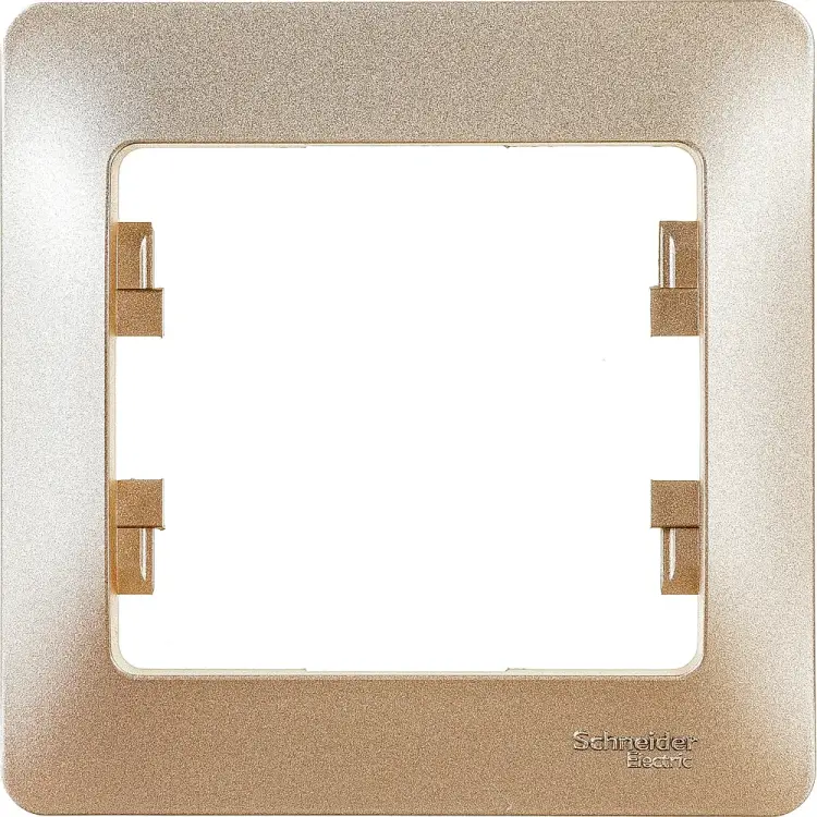 Однопостовая рамка Systeme Electric GLOSSA GSL000401