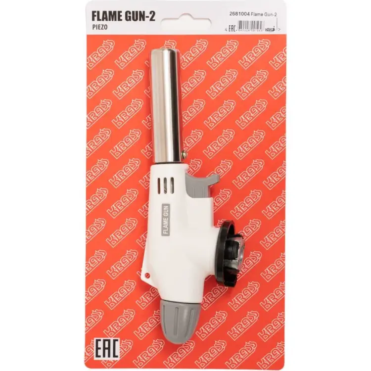 Паяльная горелка для газового баллончика FLAME GUN-2 KRASS тип КТ-834-В 2681004 Паяльная горелка для газового баллончика FLAME GUN-2 KRASS тип КТ-834-В 2681004