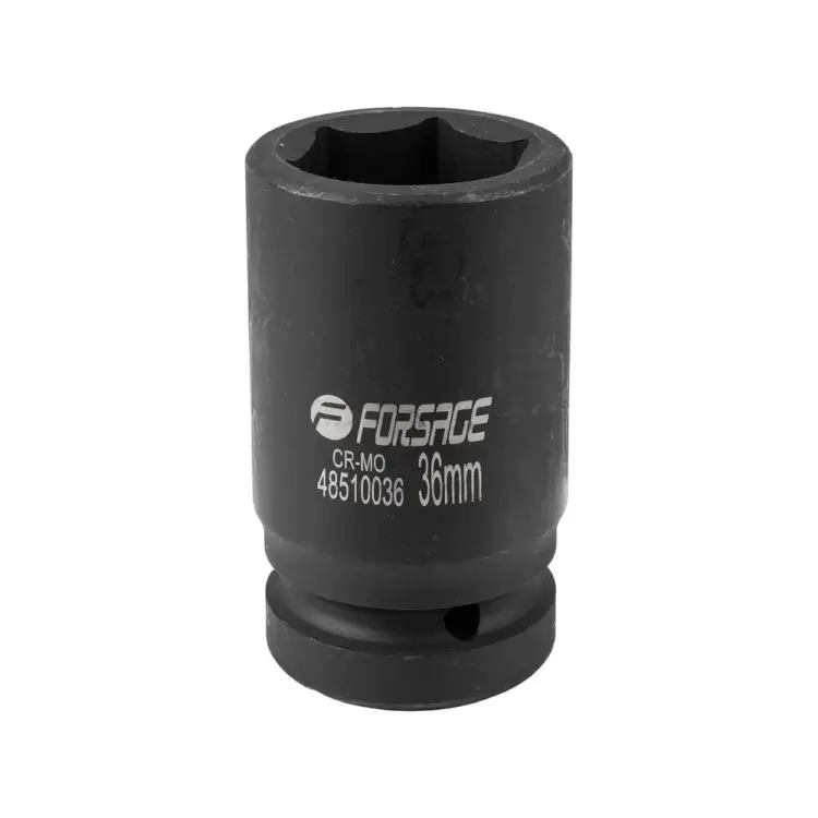 Ударная шестигранная головка глубокая Forsage F-48510036(7114)
