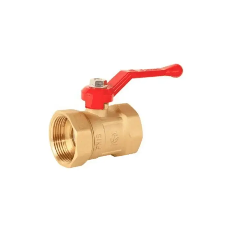 Латунный кран шаровый ГАЛЛОП ПРАКТИК 107-6394