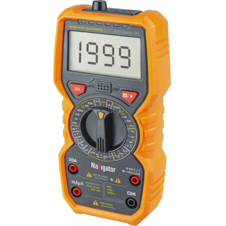 Мультиметр Navigator 93 594 NMT-Mm09-18C 27686