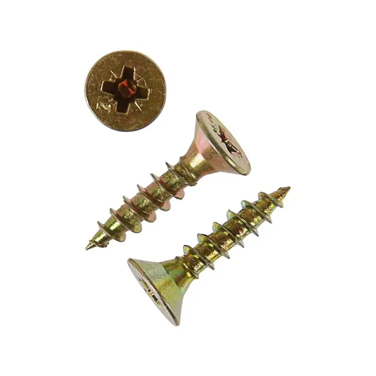 Универсальные саморезы Tech-Krep 20х4,5 мм желтые 200 шт. 102250