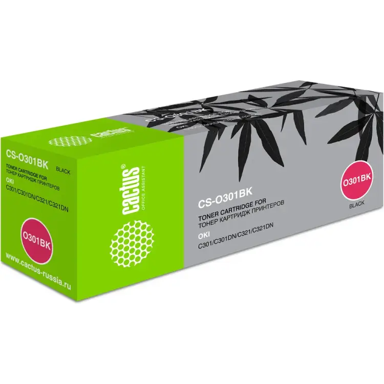 Лазерный картридж для oki c301/321 Cactus 44973544 807391
