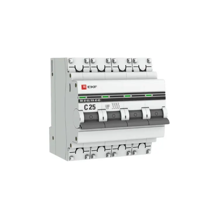 Автоматический выключатель EKF PROxima ВА 47-63 mcb4763-4-25C-pro