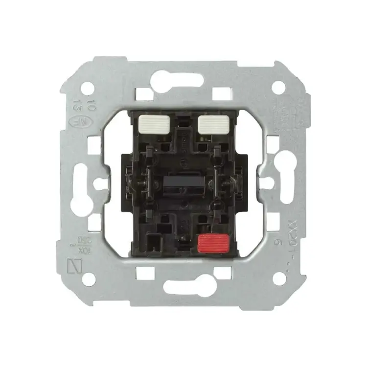 Одноклавишный проходной выключатель Simon Detail 75201-39