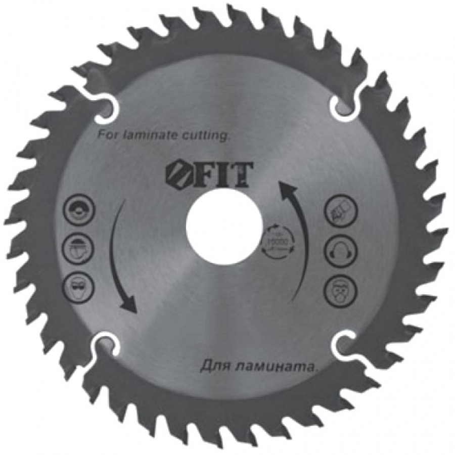 Пильный диск для циркулярных пил по ламинату FIT 37777