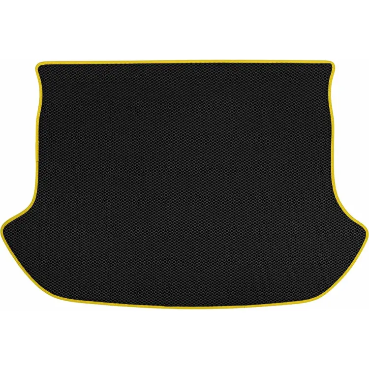 Коврик в багажник для BMW 5 (Е34) 1988 - 1996 (седан) Vicecar EV4014R_желтый