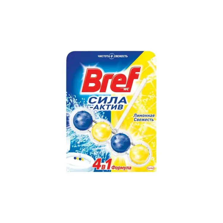 Твердый освежитель BREF Сила-Актив WC 2312463 601898