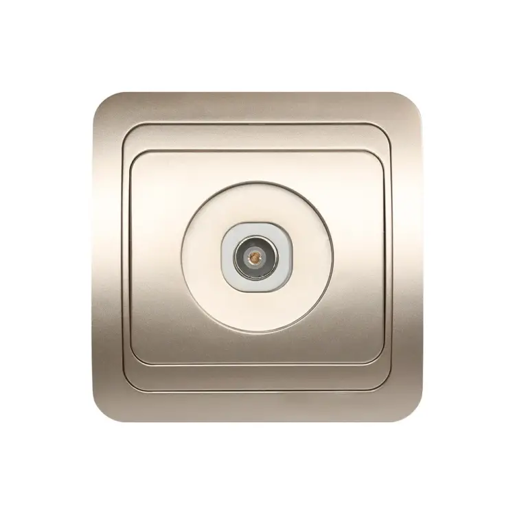 Одноместная телевизионная розетка Smartbuy Марс SBE-02c-S1-TV