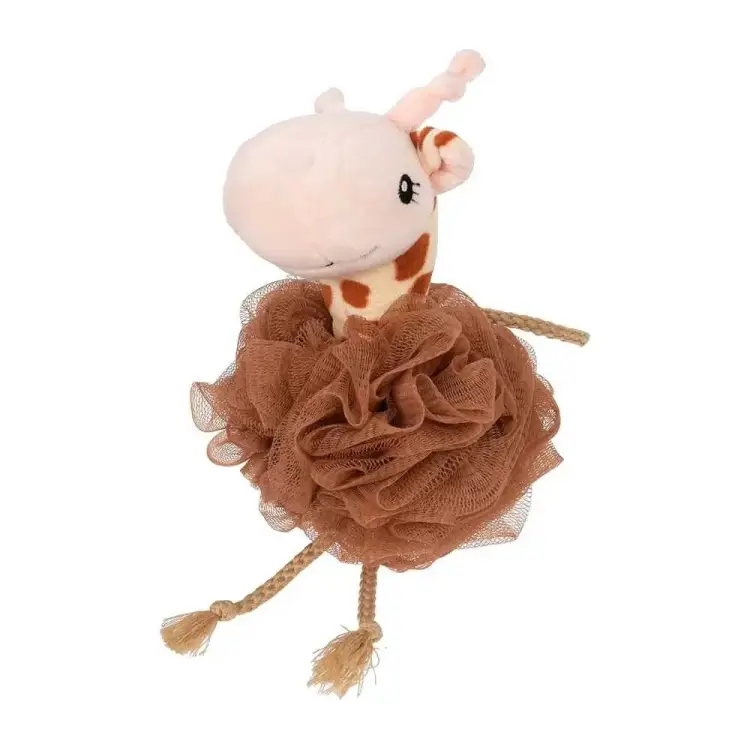 Мочалка для нежной и чувствительной кожи для бани и сауны Банные штучки Жирафик 40377 Мочалка для нежной и чувствительной кожи для бани и сауны Банные штучки Жирафик 40377